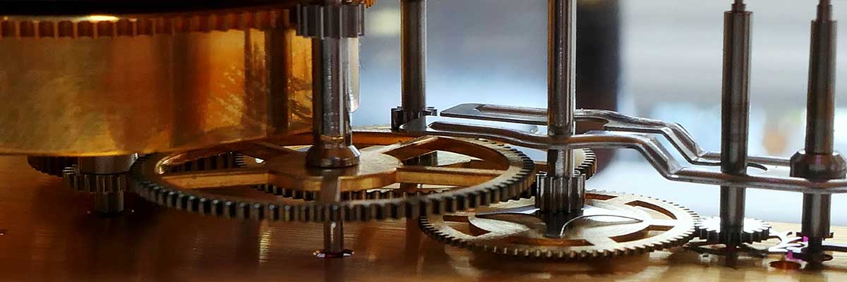 Uhrwerk Zahnräder